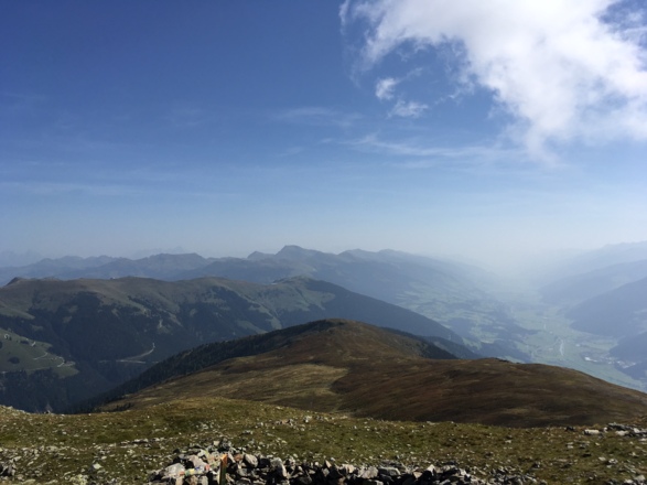 Ausblick vom Wildkogel Gipfel
