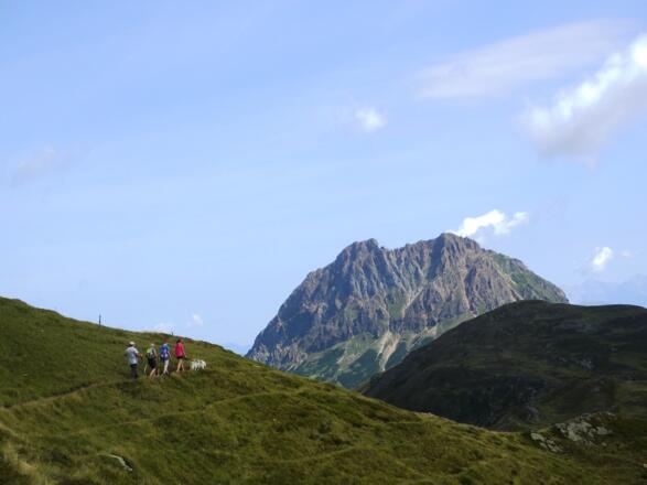Beim Rückweg tolle Blick auf den Großen Rettenstein