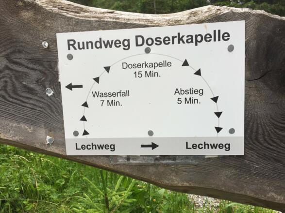 The Doser Waterfall Path