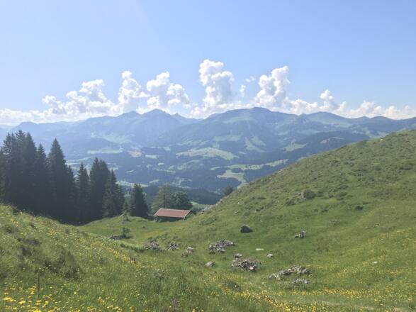 Blick auf das Kitzbüheler Tal