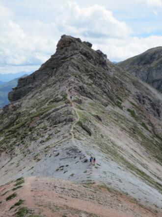Am Kamm zwischen Wasenwand und Kesselpitze