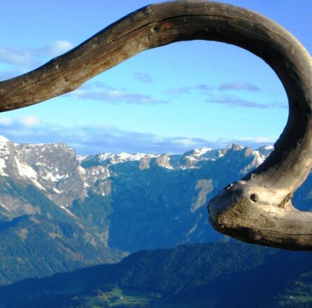 Blick vom Heinrich Kiener Haus