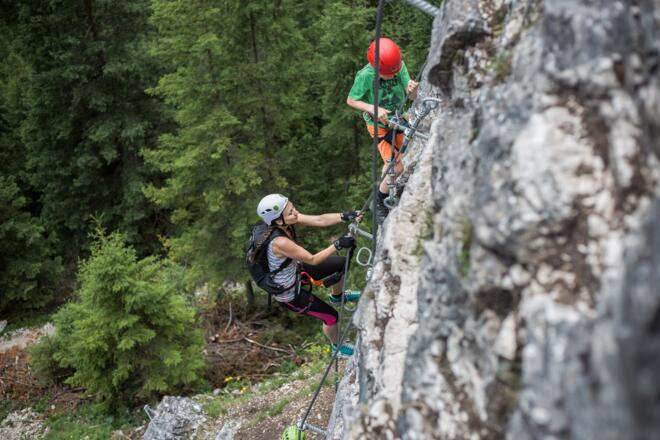 Klettersteigvariante B