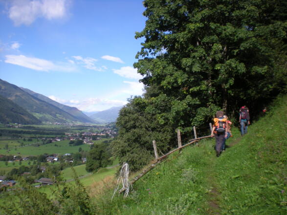 Blick in das Oberpinzgauer Salzachtal