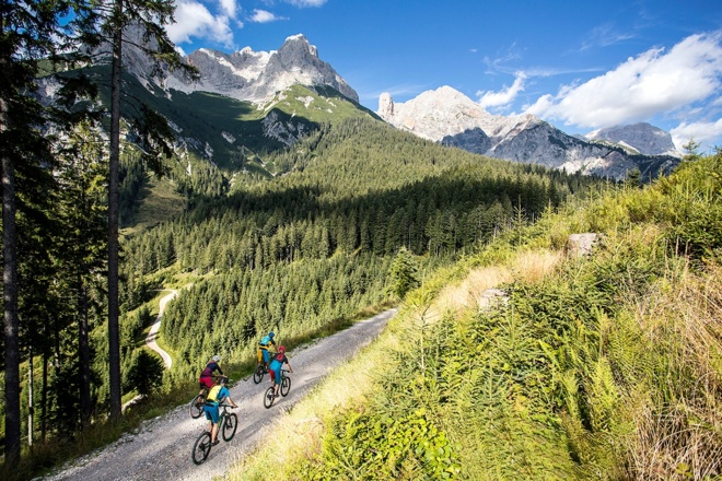 Das Steinerne Meer immer im Blick