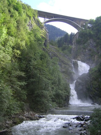 Wasserfall bei Lend