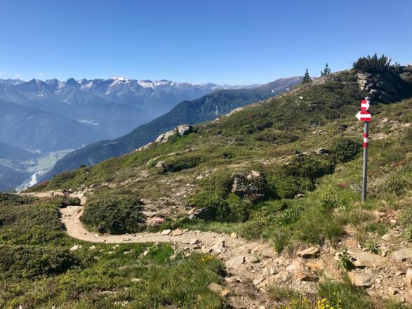 Panoramaweg am Venet