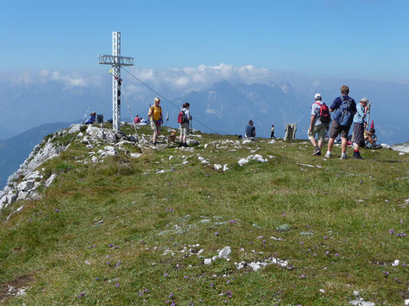 Gipfelkreuz am Hohen Nock