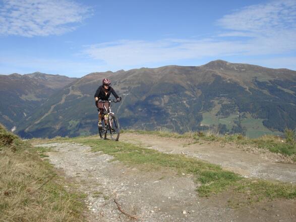 Das letzte Stück ist der Weg etwas grob