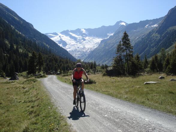 Blick zum Talschluß im Krimmler Achental