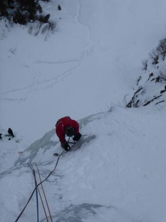 Gasthausfall - 3. Versuch 2018 - 2. Standplatz von oben