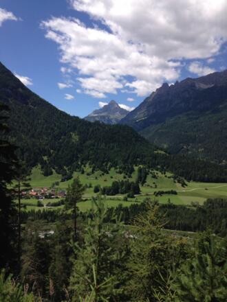 Weiler Martinau mit Hochvogel