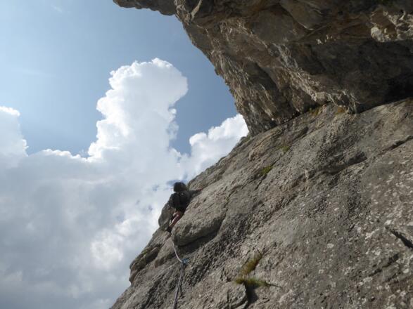 In der 2.Seillänge
