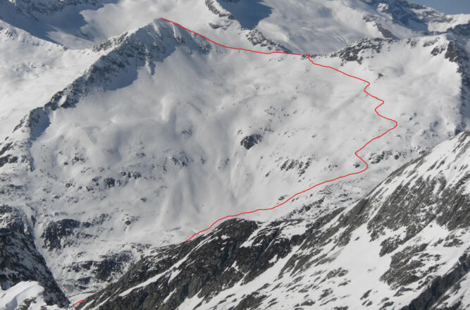 Anstieg zum Schientalkopf