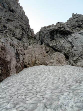 Beginn der Winklerschlucht