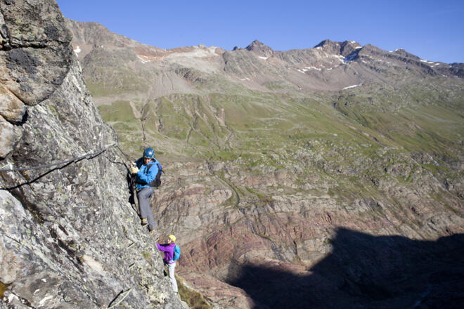 Klettersteig Schwärzenkamm