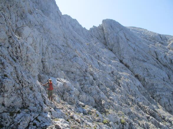 Blick in die Nordwand