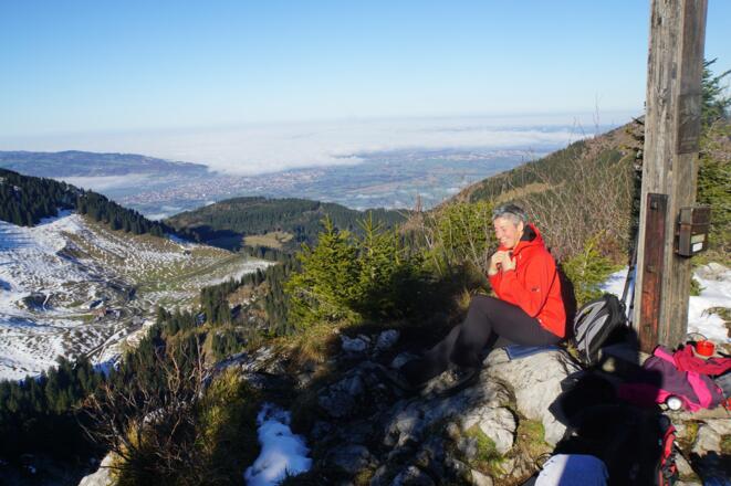 Am Gipfel des Bocksberg