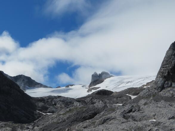Tag 1: Blick zum Hallstätter Gletscher