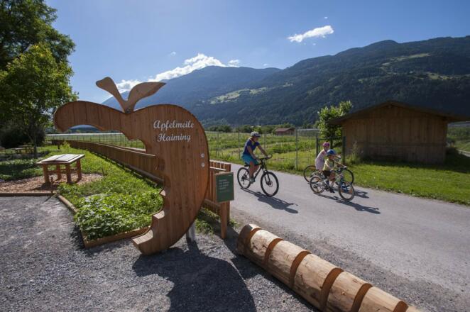 Radfahren Apfelstraße