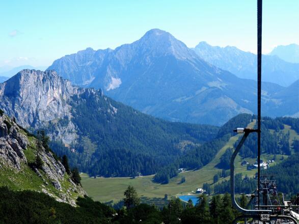 Frauenkarlift mit Wurzeralm und Pyhrgas