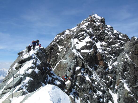Kleinglockner und Großglockner (hinten)