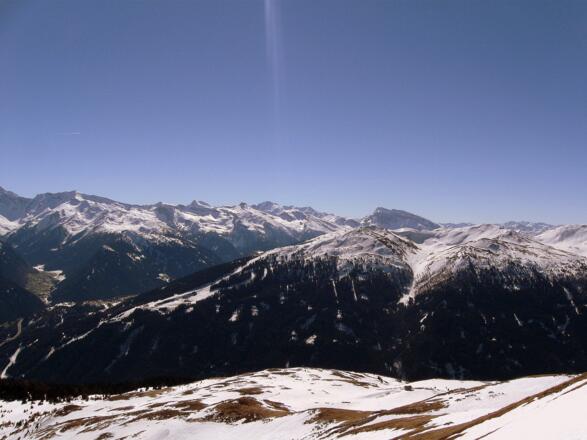 Flatschspitze und Wolfendorn.
