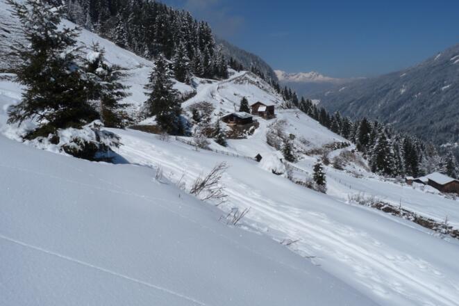 Kurz nach dem Start der Tour bei der Tischleraste.