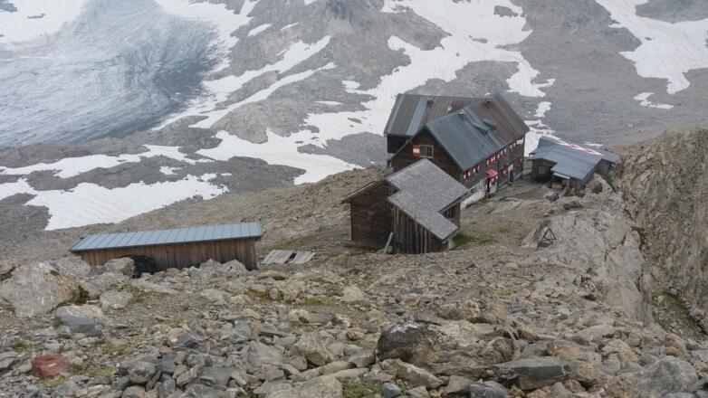 Rückkkehr zur Mannheimer Hütte.