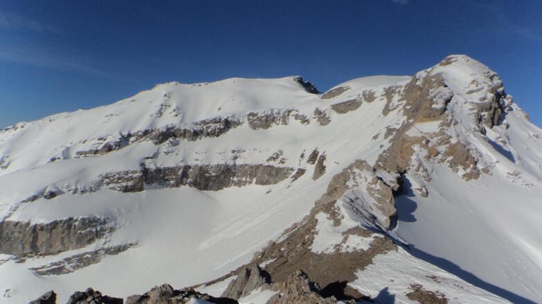Blick Richtung Kesselspitze.