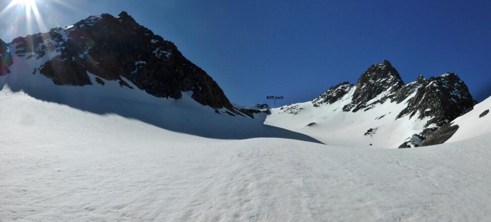 Anstieg zum Riffljoch