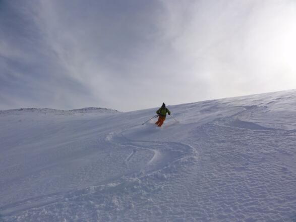 Abfahrt zur Angeralm