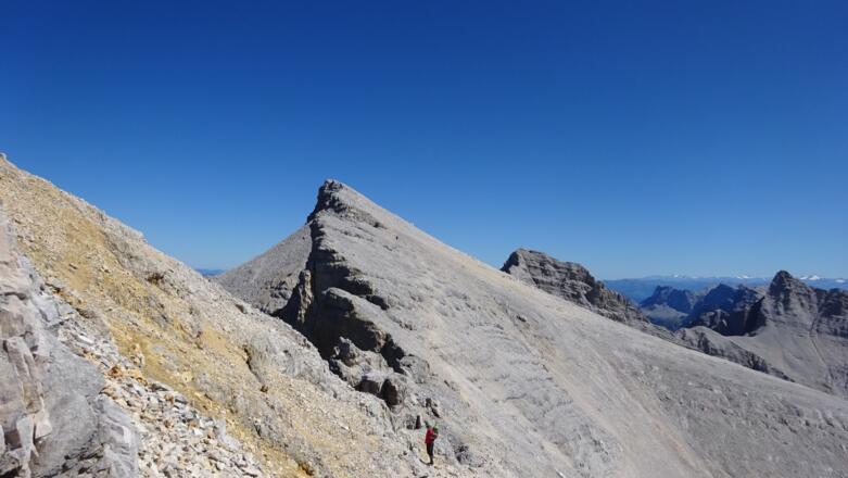 Übergang von der Westl. zur Mittl. Ödkarspitze.