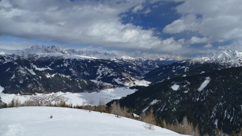 Blick auf das Lesachtal und Obertilliach
