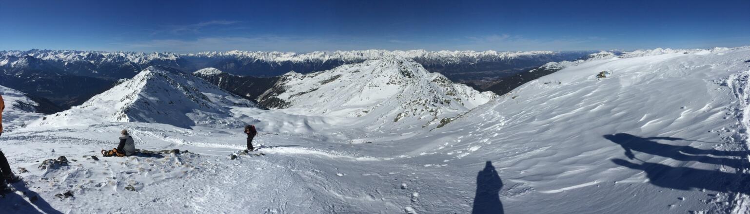 Das Gipfelpanorama, Richtung Nordwest