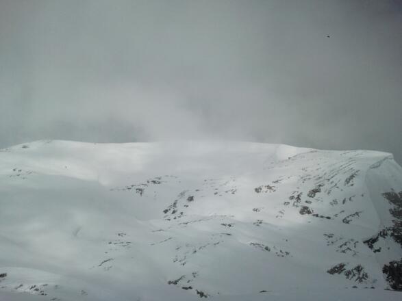 Der Große Brieglersberg vom Kleinen aus gesehen.