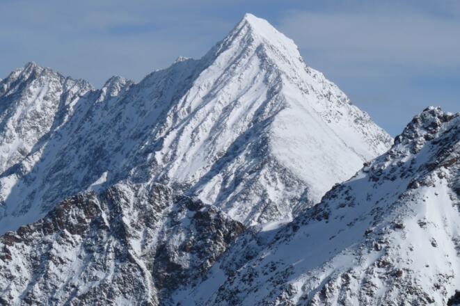 Imposanter Blickfang: Der Schrankogel