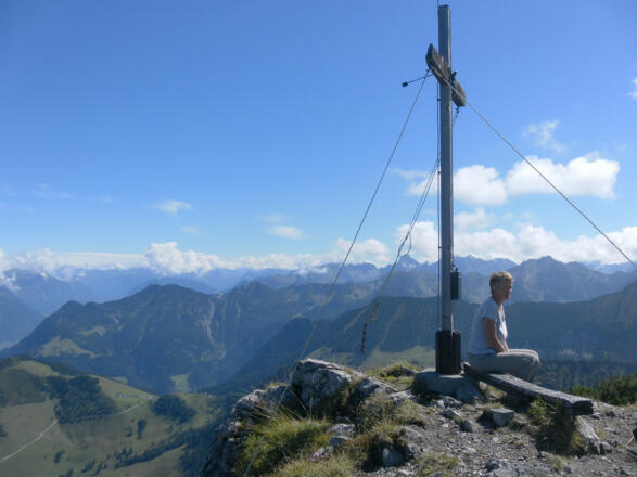 Blick zur Zimba