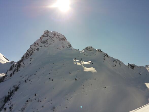 Blick zum Dristenkopf