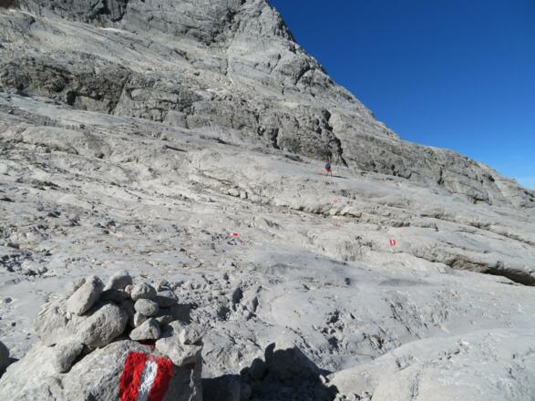 Tag 2: Auf dem Linzer Weg, hier kurz nach der Adamekhütte