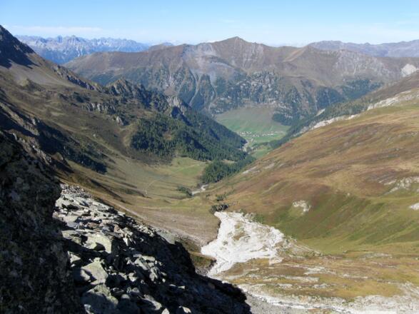 Panoramablick durch das Wildlahnertal.