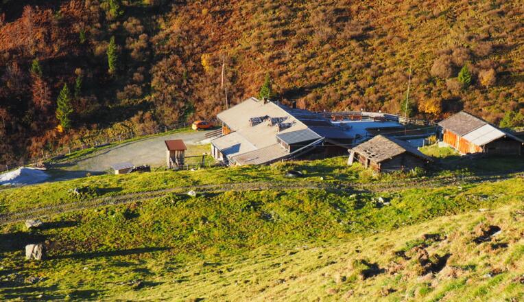 Bürglhütte am Rückweg um 1750m