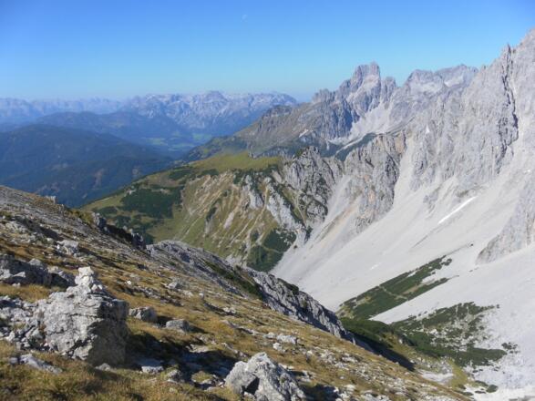Bischofsmütze hinter Rauchkar
