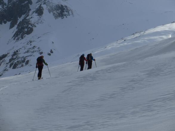 Hinter dem Pfitscher Joch Haus..