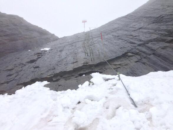 Neue Versicherung am Langtaler Joch (Ötztal-seitig)