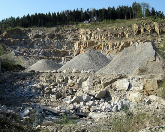 Steinbruch im Naarntal