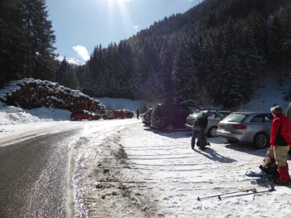 Parkplatz Potsdamer Hütte