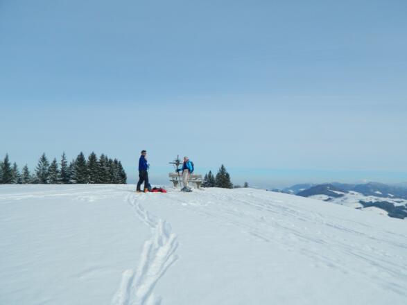 am Glasenberg-Gipfel