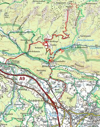 Hagler - Südrücken Übersicht