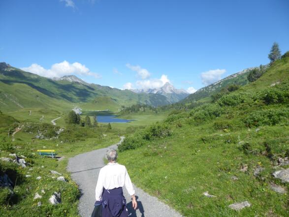 Hochtannbergstraße und Kälbelesee